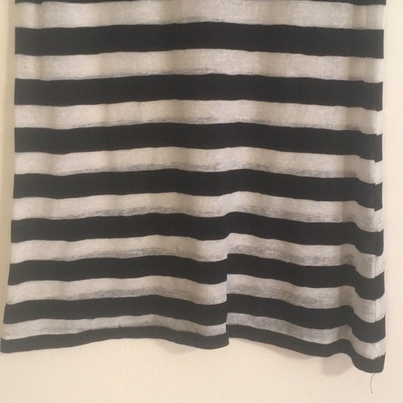Sheer Black/White Tank Top (Size M) - Picture 3 of 5